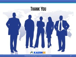Thank You
47	©	Kaizenex	Consul0ng	&	Training	Services	Company	
 