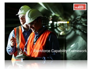 Workforce Capability Framework
 