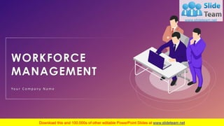 Workforce Management PowerPoint Presentation Slides | PDF