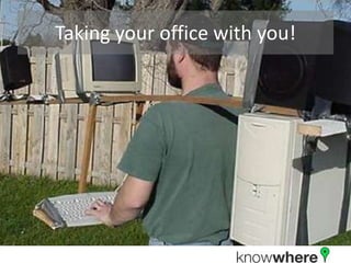 Taking your office with you!