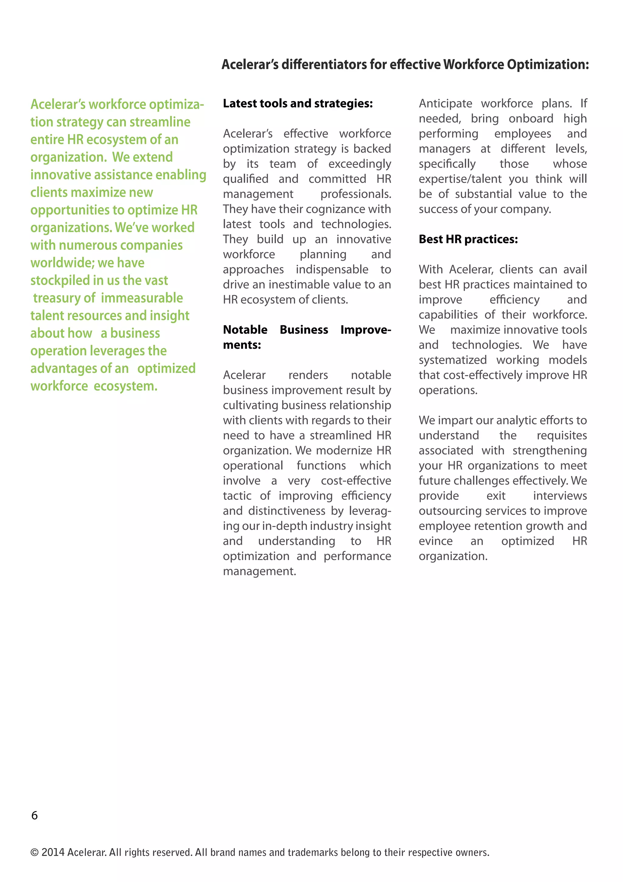 Workforce optimization strategies to improve employee productivity | PDF