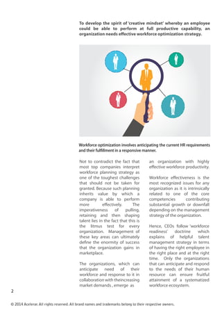 Workforce optimization strategies to improve employee productivity | PDF