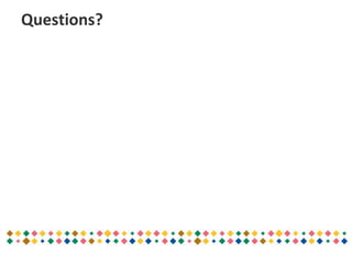 Questions?
 