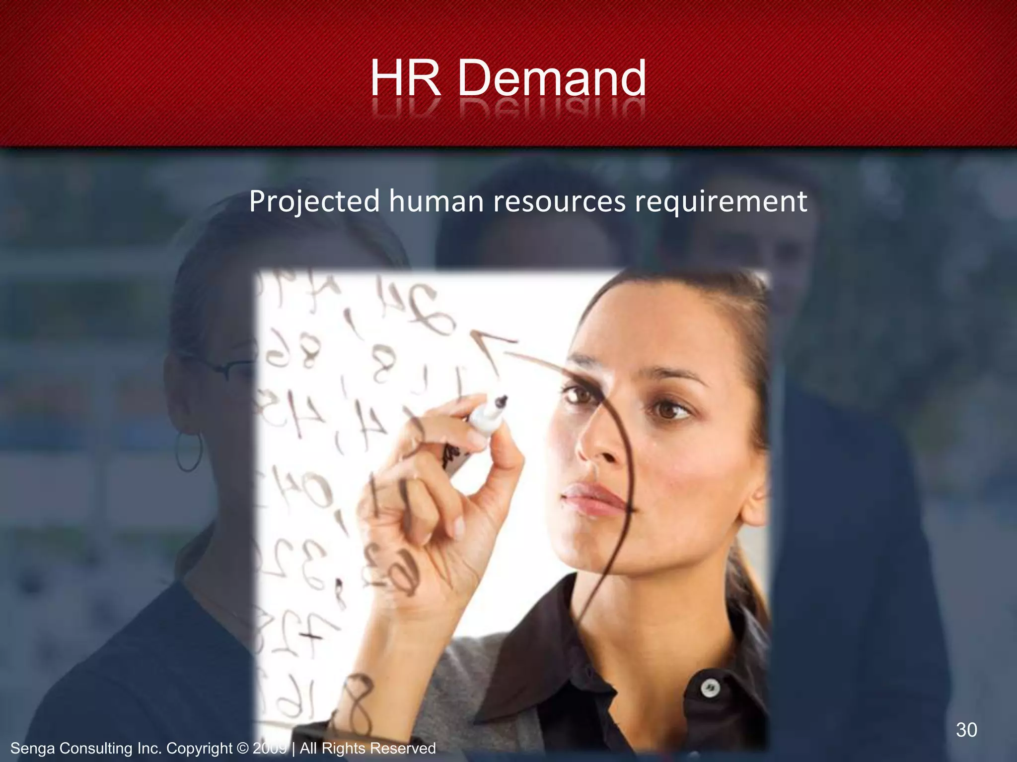 Workforce Planning Model7Senga Consulting Inc. Copyright © 2009 | All Rights Reserved