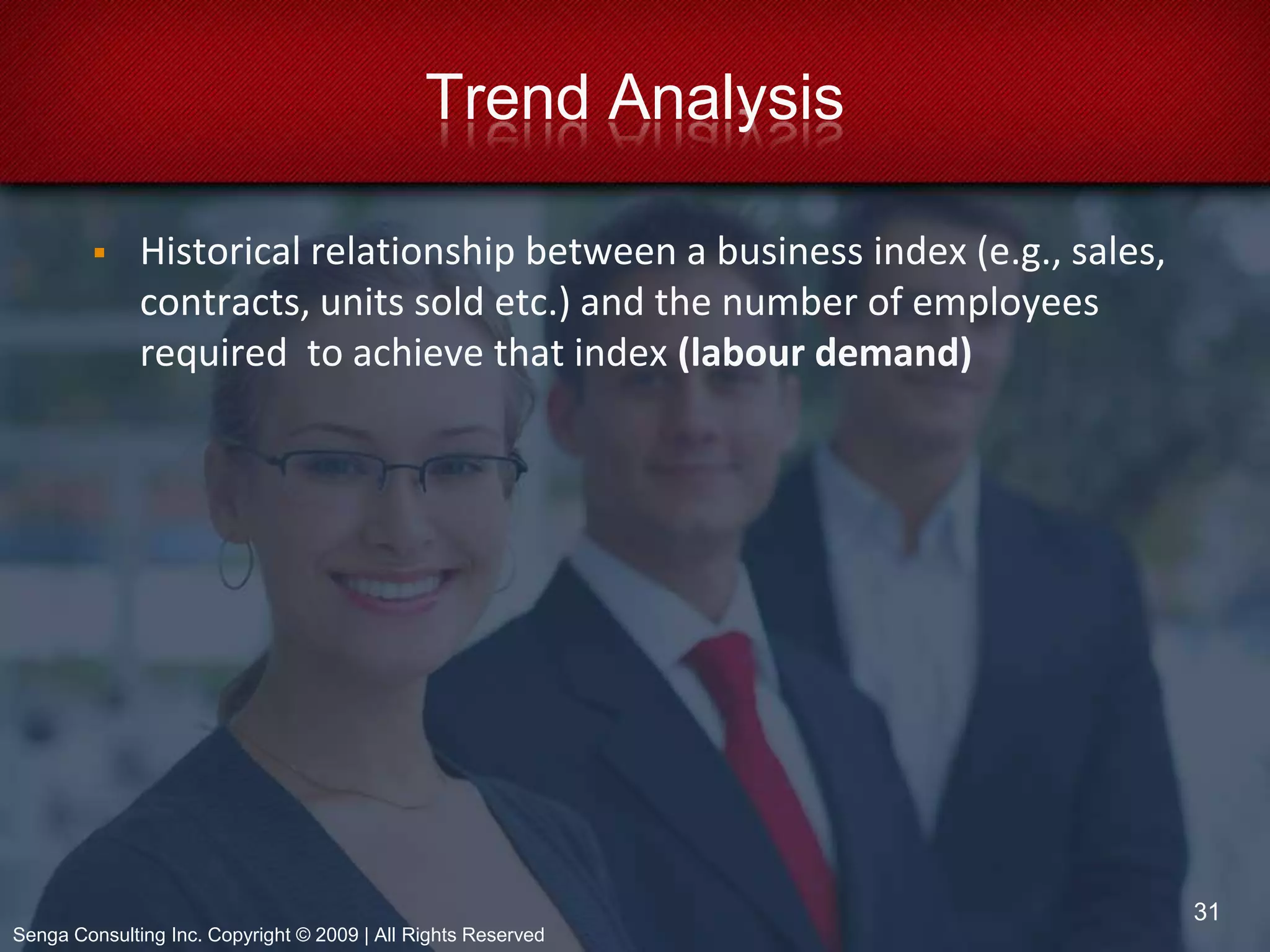 Environmental ScanningCost and availability of capitalGovernment RegulationsLabour availabilityCompetitionTechnologySupplier powerGlobalizationCustomer expectations8Senga Consulting Inc. Copyright © 2009 | All Rights Reserved