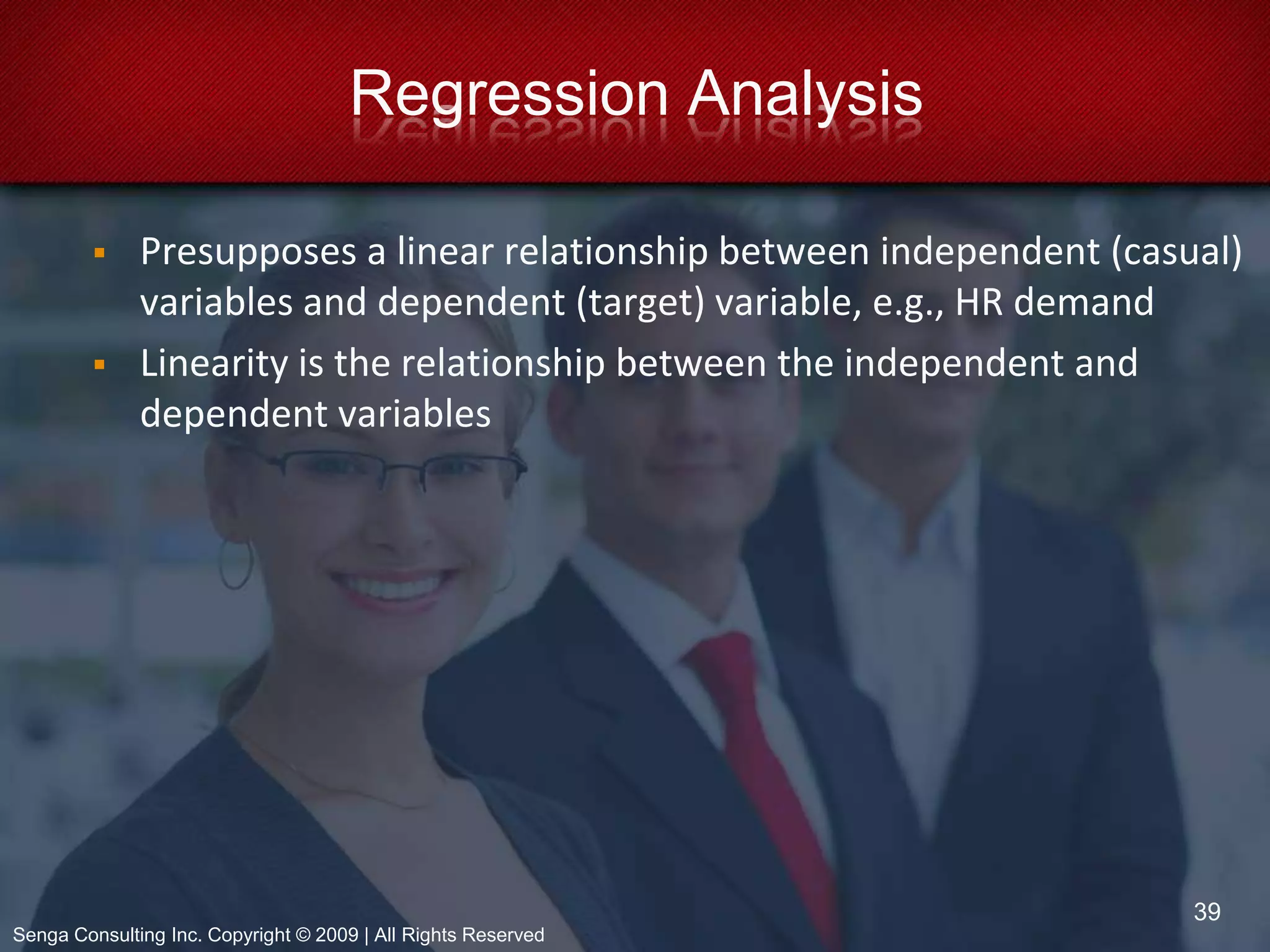 Scenario Planning –creating future scenarios that differ radically from those created by extrapolation of present trends10Senga Consulting Inc. Copyright © 2009 | All Rights Reserved
