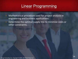 Operational goals, production budgets