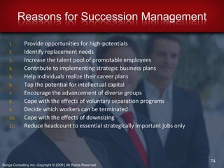 Time HorizonsMedium-run– 2 - 5 yearsLong-run– 5 or more yearsCurrent – up to 1 yearShort-run – 1 - 2 years22Senga Consulting Inc. Copyright © 2009 | All Rights Reserved