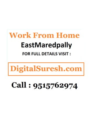 Work from home east maredpally