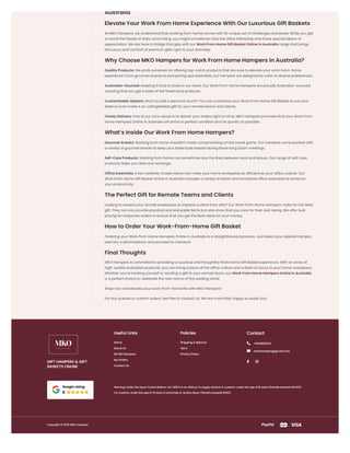 Work From Home Hampers Australia.pdf