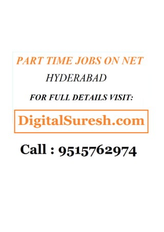 Work from home hyderabad
