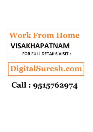 Work from home vishkapatham