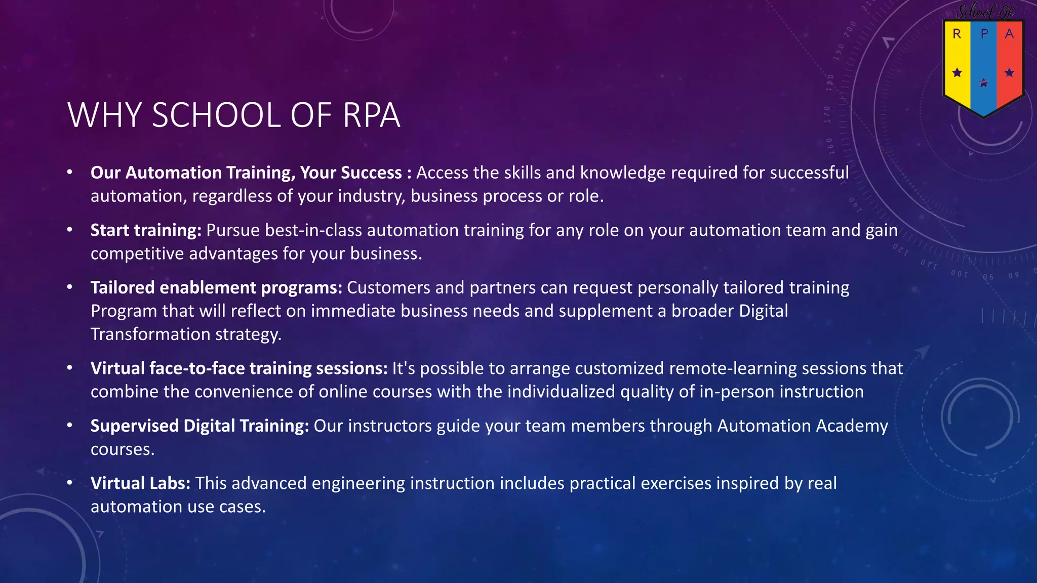 Work fusion course content