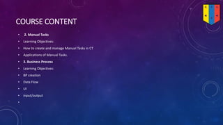 Work fusion  course content