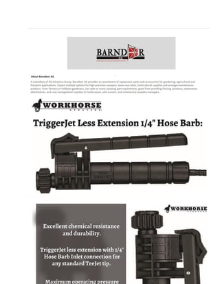 Workhorse Sprayers TriggerJet Less Extension Hose Barb.pdf