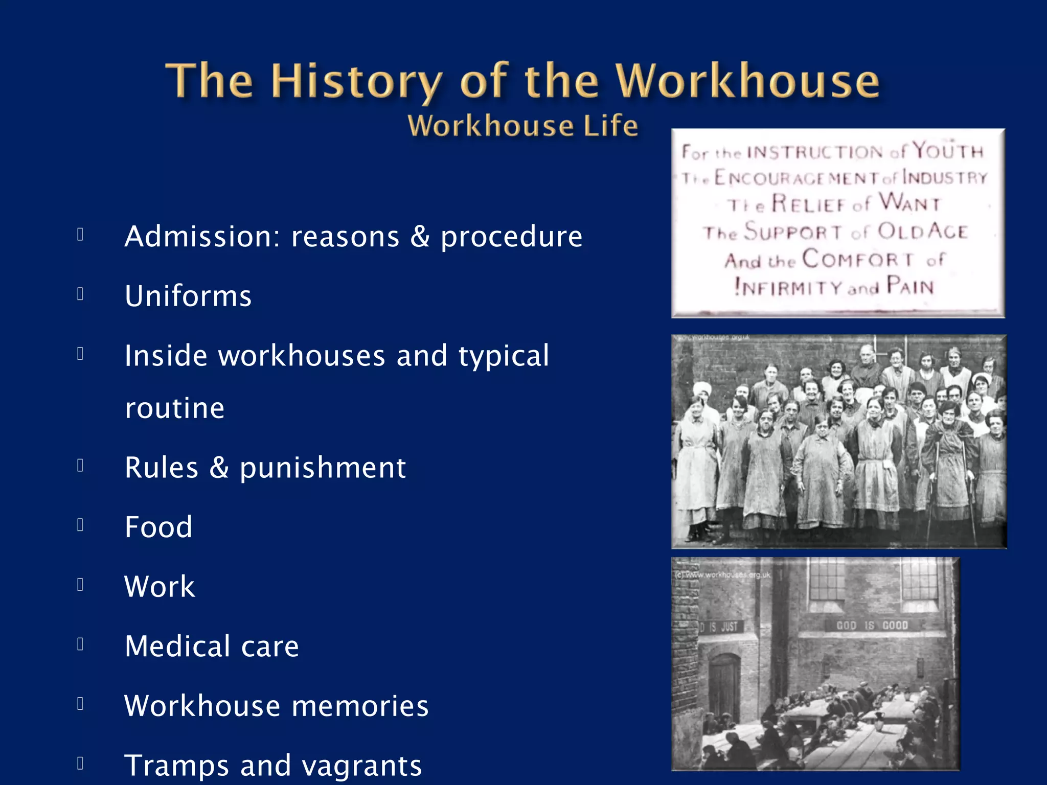 Workhouses presentation | PPT