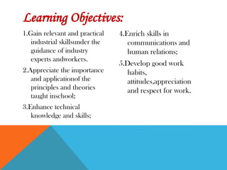 Work Immersion Guidelines for Senior High School Students | PPTX