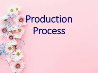 Production
Process
 