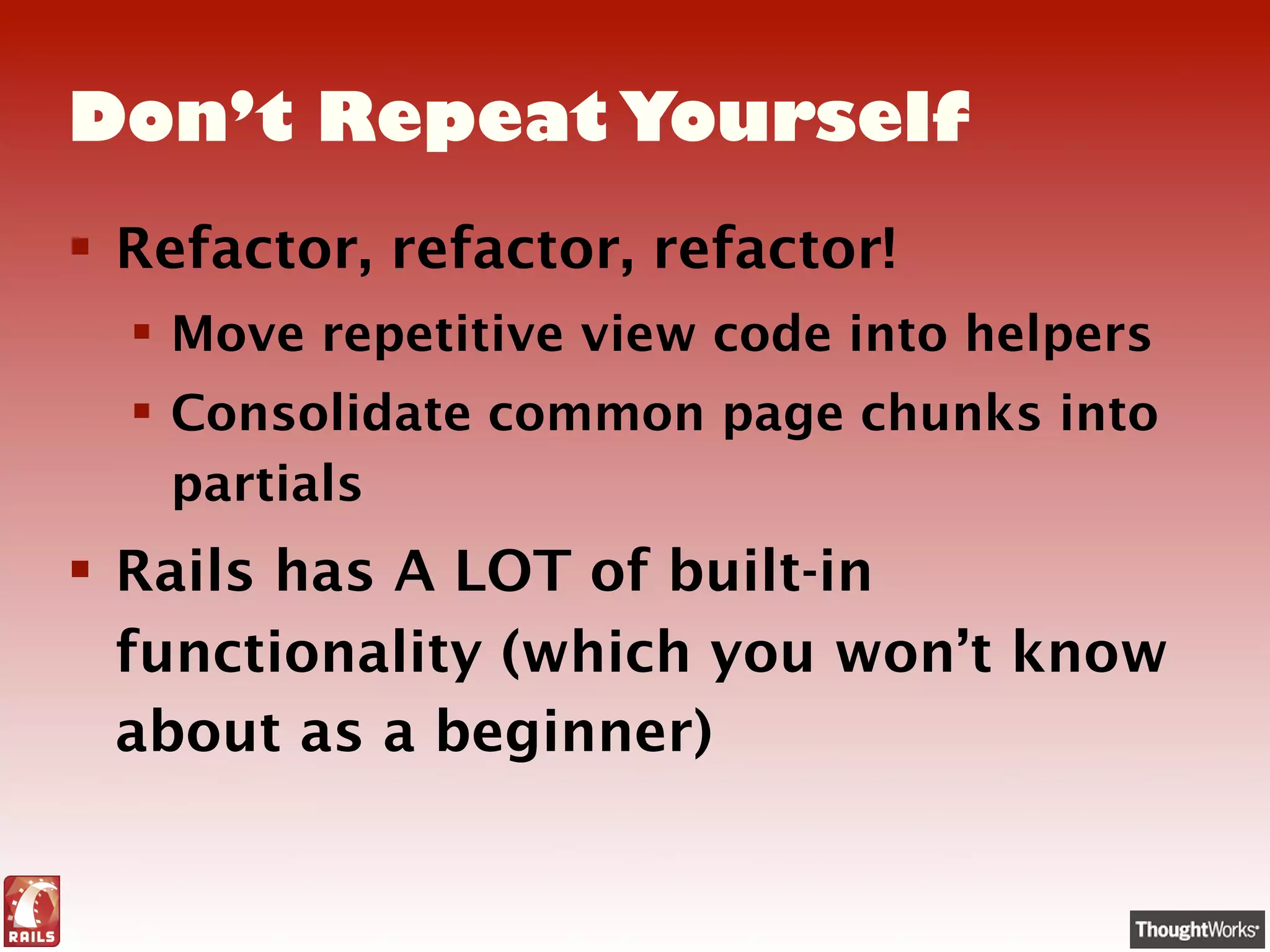 Workin On The Rails Road