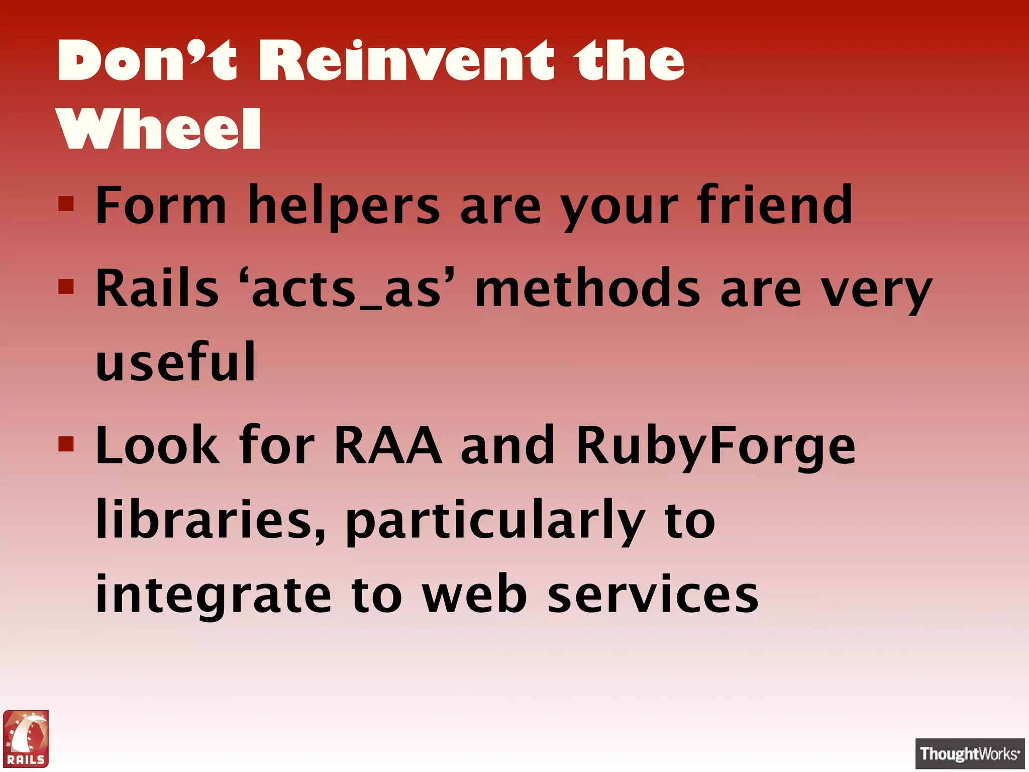 Workin On The Rails Road