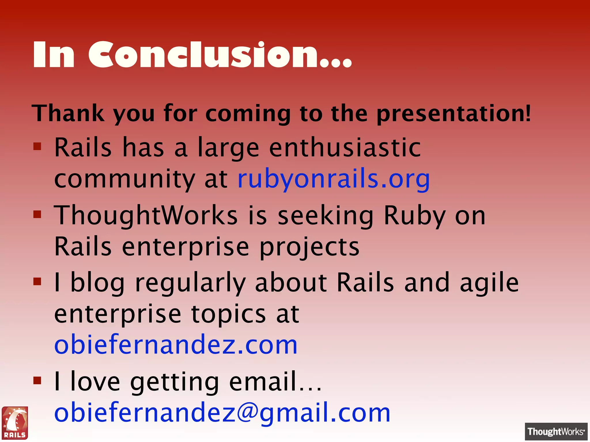 Workin On The Rails Road