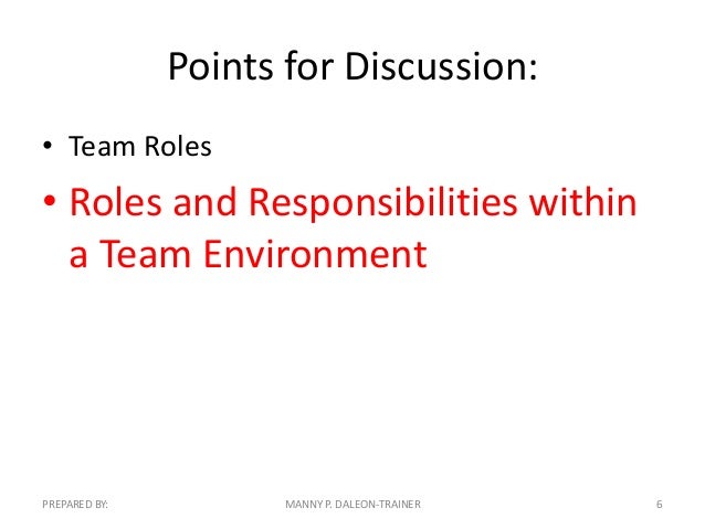 team environment