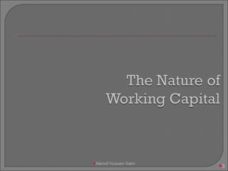 Maroof Hussain Sabri 