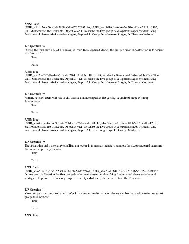 Working In Groups 7th Edition Engleberg Test Bank
