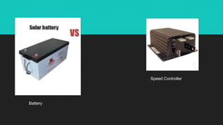 Battery
Speed Controller
 