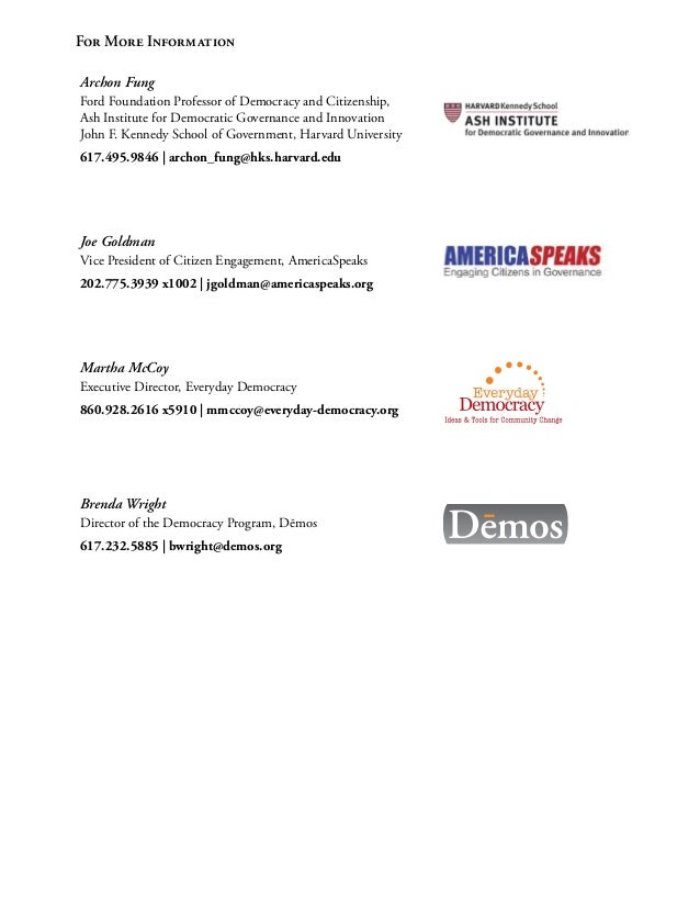 Working Together to Strengthen Our Nation's Democracy Slide 2