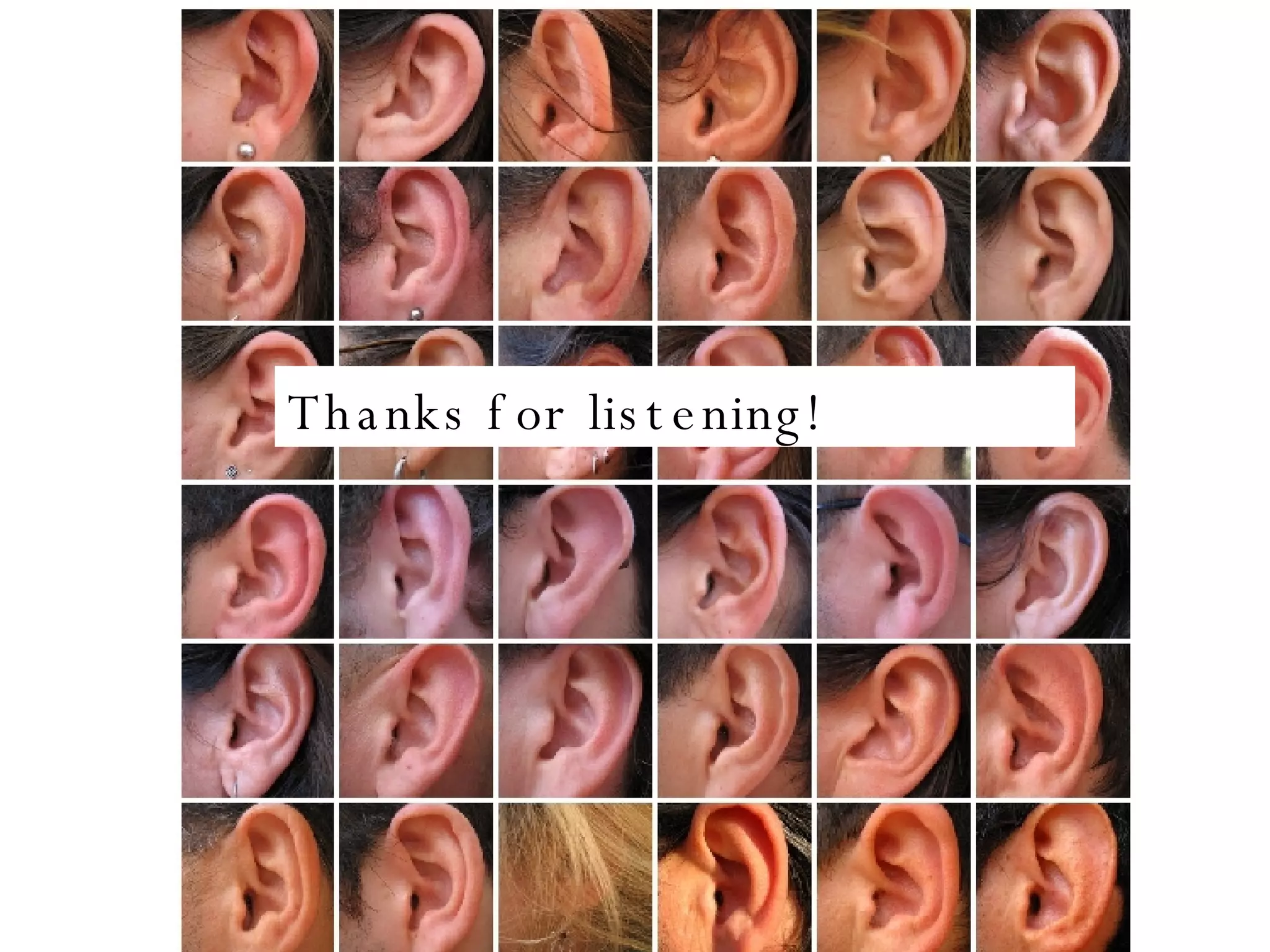 Thanks for listening! 