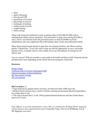 Working World Feature