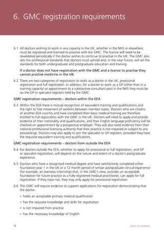 Working and training in the national health service a guide for im gs ...