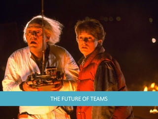 THE FUTURE OF TEAMS
 