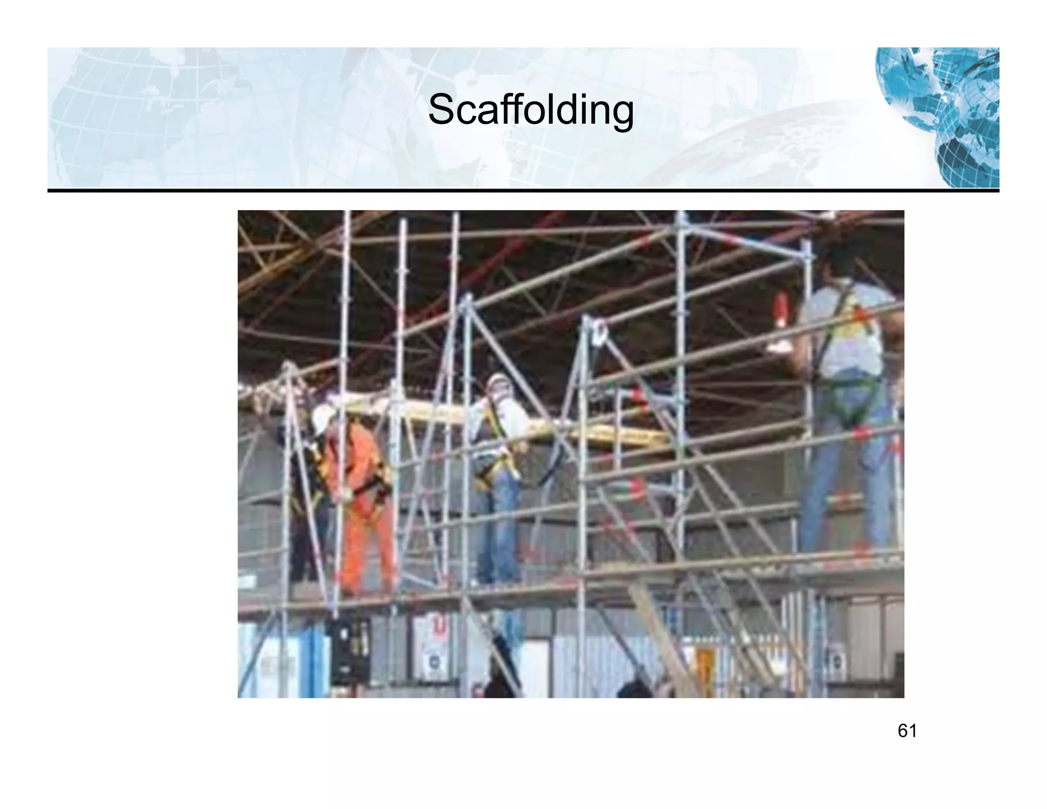 61
Scaffolding
 