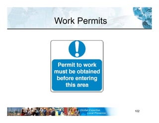 RST-FP&FF V2 GL 27-11-11 102
Work Permits
 