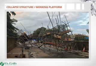 COLLAPSE STRUCTURE / WORKING PLATFORM
 