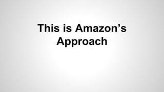 Working Backwards the Amazon Way | PPTX