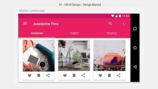 #1 - UX/UI Design / Design Beyond
 