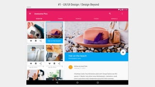 #1 - UX/UI Design / Design Beyond
 