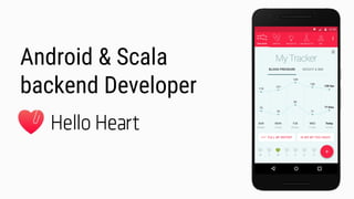 Android & Scala
backend Developer
 