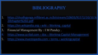 Working capital | PPTX