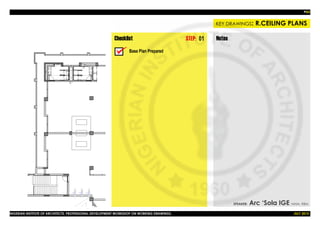 Working Drawings Checklists | PDF