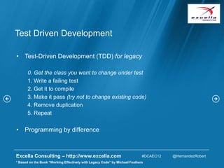 Working Effectively With Legacy Code | PPTX