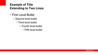 First Level Bullets Working effectively with primavera support | PPT