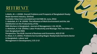 Working Environment Of Rmg Sector Pptx