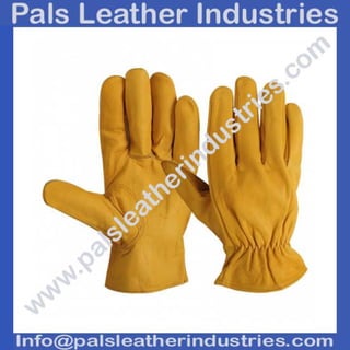 Working gloves yellow