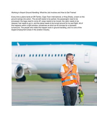Working in Airport Ground Handling_ What the Job Involves and How to ...