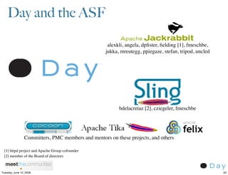 Working In And With the Apache Software Foundation