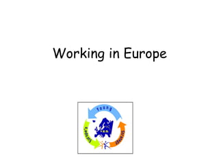 Working in Europe 